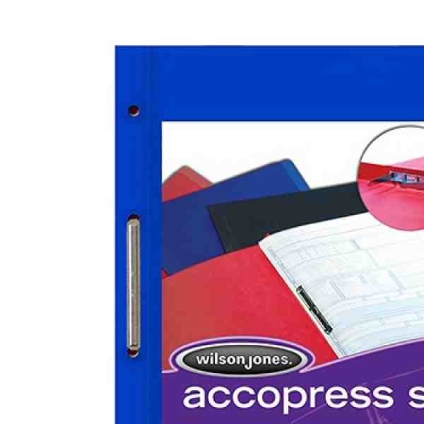 FOLDER CBROCHE OFI. AZUL OBS. ACCOPRESS P-4565 C.140